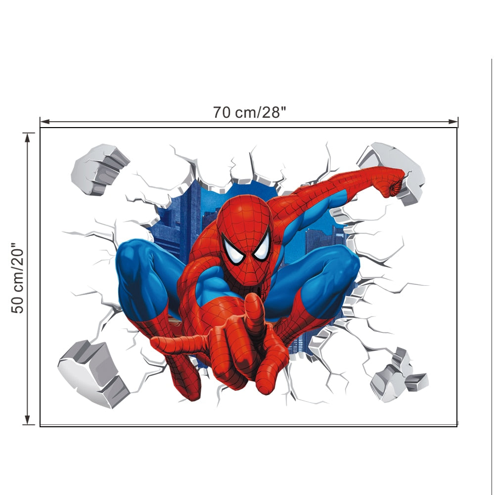 3D avengers wall stickers