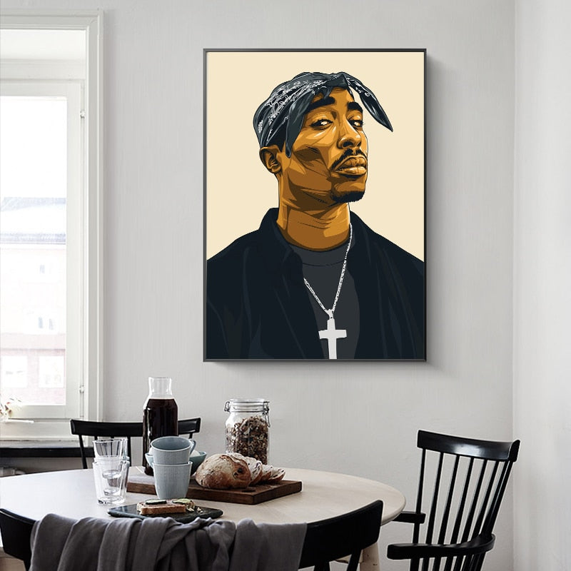 2Pac Portrait