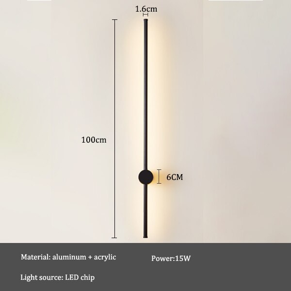 360° Rotatable LED Wall Sconce Lamp