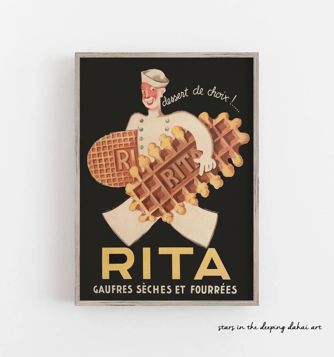 Rita Cookies, Butter , Omelette Canvas